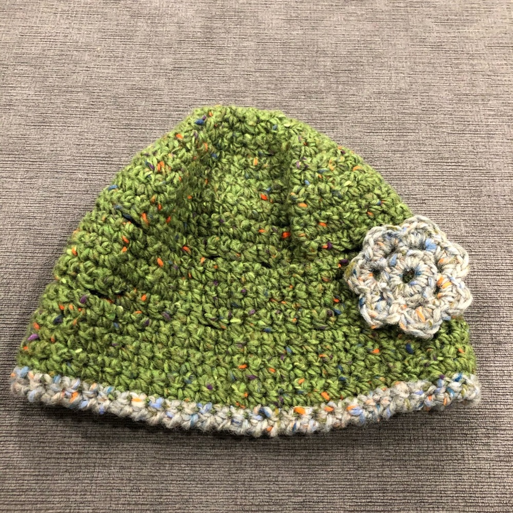 Hand Knit wool hat made in Ireland